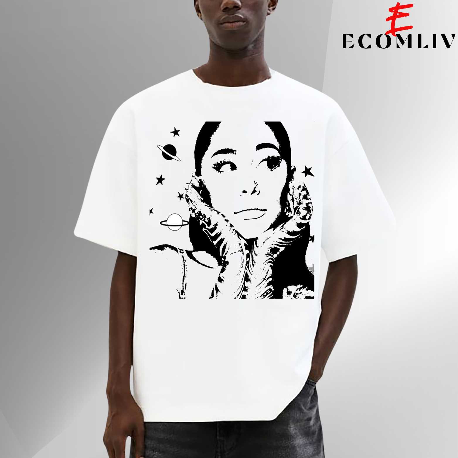 Ariana Grande Graphic Shirt, Streetwear T Shirt